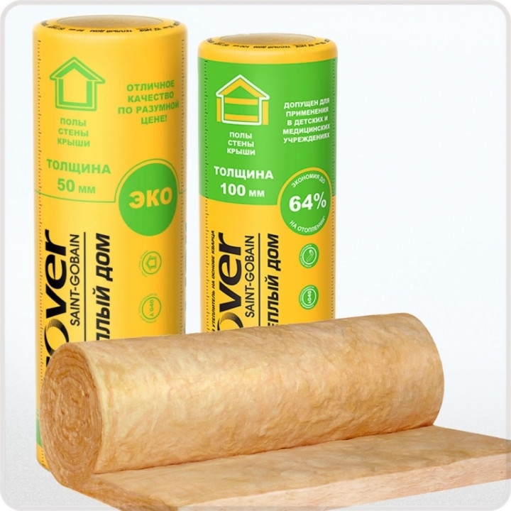 Isover Теплый дом твин рулон (13,39м²) 1200 фото 1