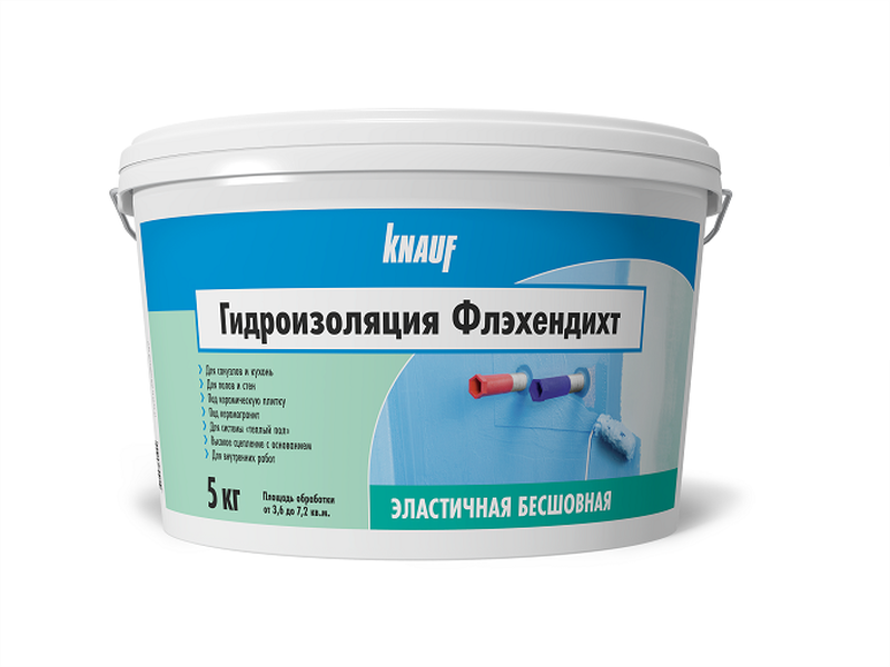 Гидроизоляция Флэхендит 5кг фото 1